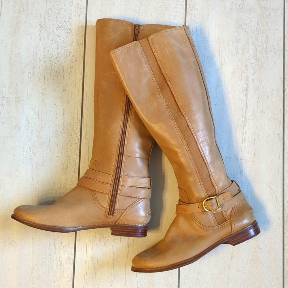 Sperry leather riding boots